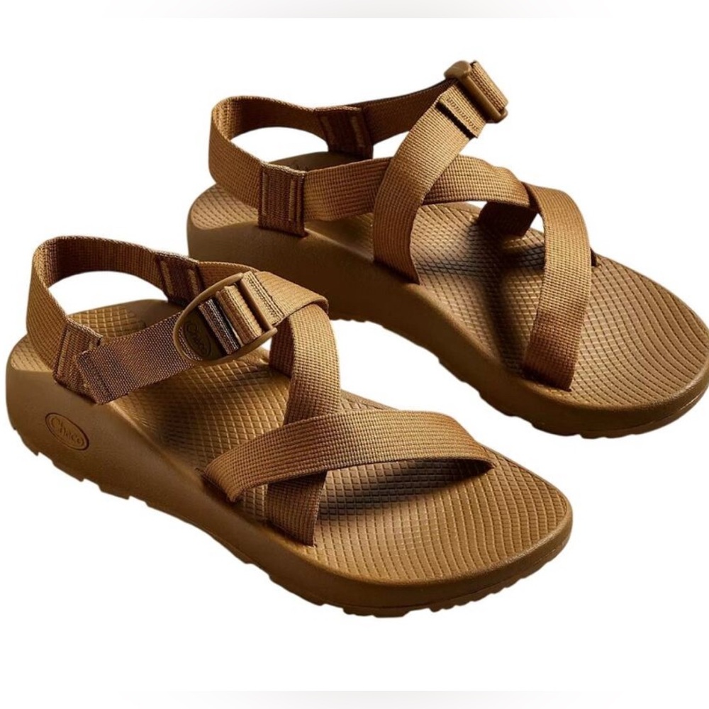 Chaco Z/1 adjustable strap sandals womens 10 burnt umber